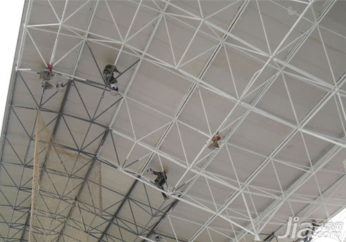 高空防火涂料喷涂