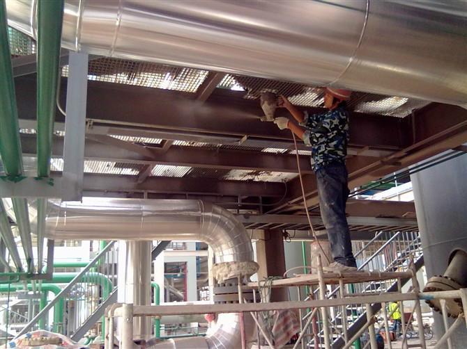 大型厂房整体消防涂料喷涂