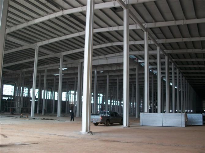 厂房钢结构防火涂料施工