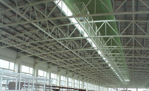 厂房钢结构防火涂料施工